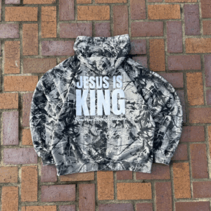 Jesus is King Camo Hoodie